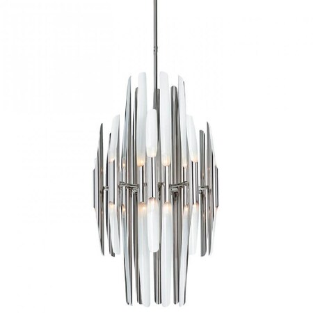 Regina Andrew Redford Chandelier (Polished Nickel and Ivory) 16-1086